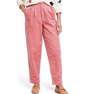 NWT Rowing Blazers Corduroy Straight Pants rose pink size 16